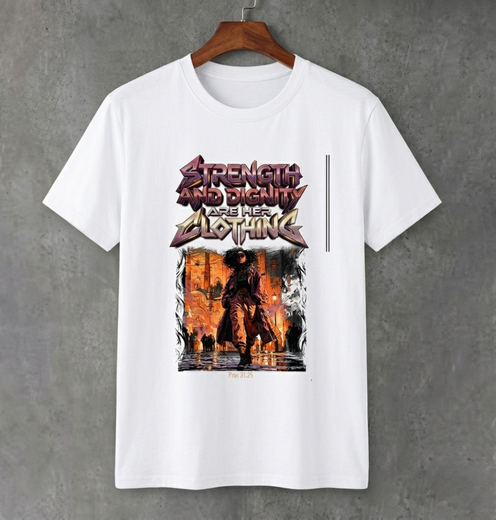 Faith - Based Urban Graphic Oversized Tee